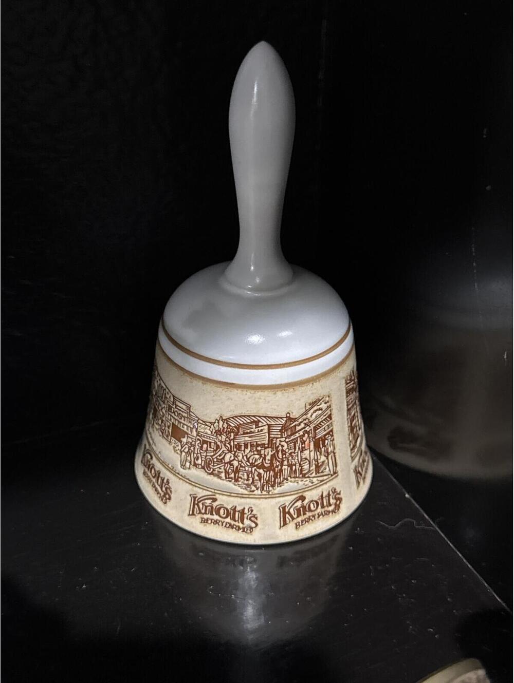 Knott's Berry Farm Souvenir Ceramic Bell